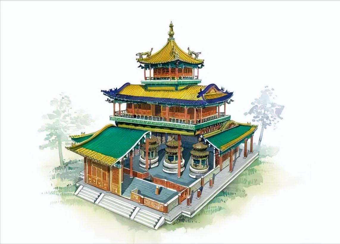 故宫雨花阁在哪儿,故宫雨花阁的文物