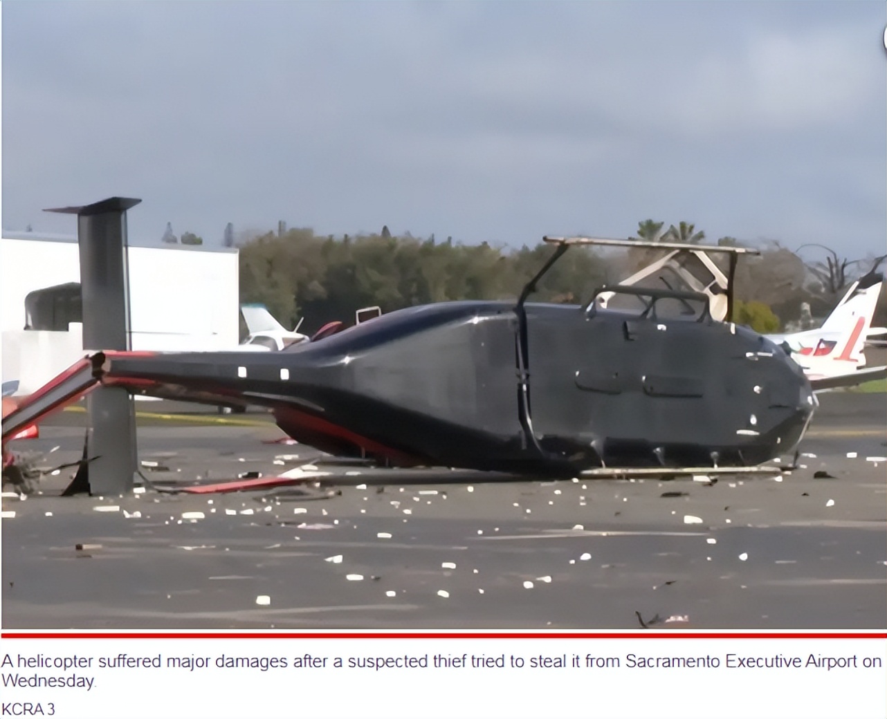 美国机场偷飞机事件飞机坠毁,美国一男子偷飞机坠毁