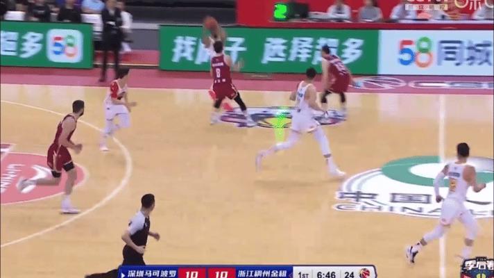 程帅澎三分绝杀广东,程帅澎绝杀广东宏远