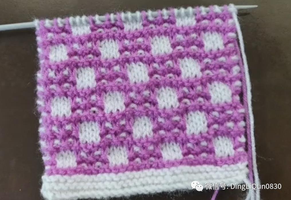 500个毛衣花样完整大平针版,毛衣华夫针花型图案大全