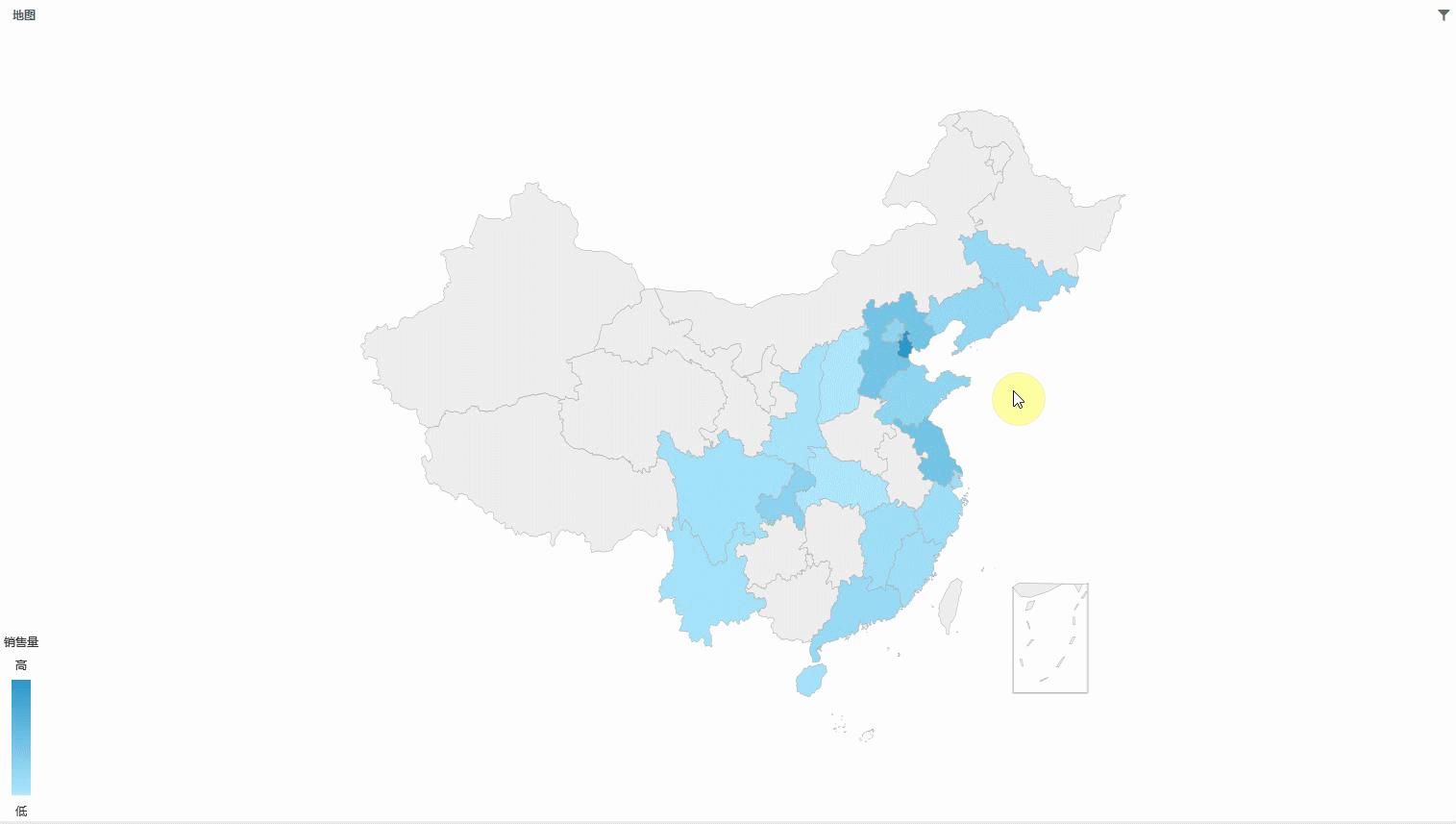 地图动态数据可视化图表教程,ppt地图数据可视化