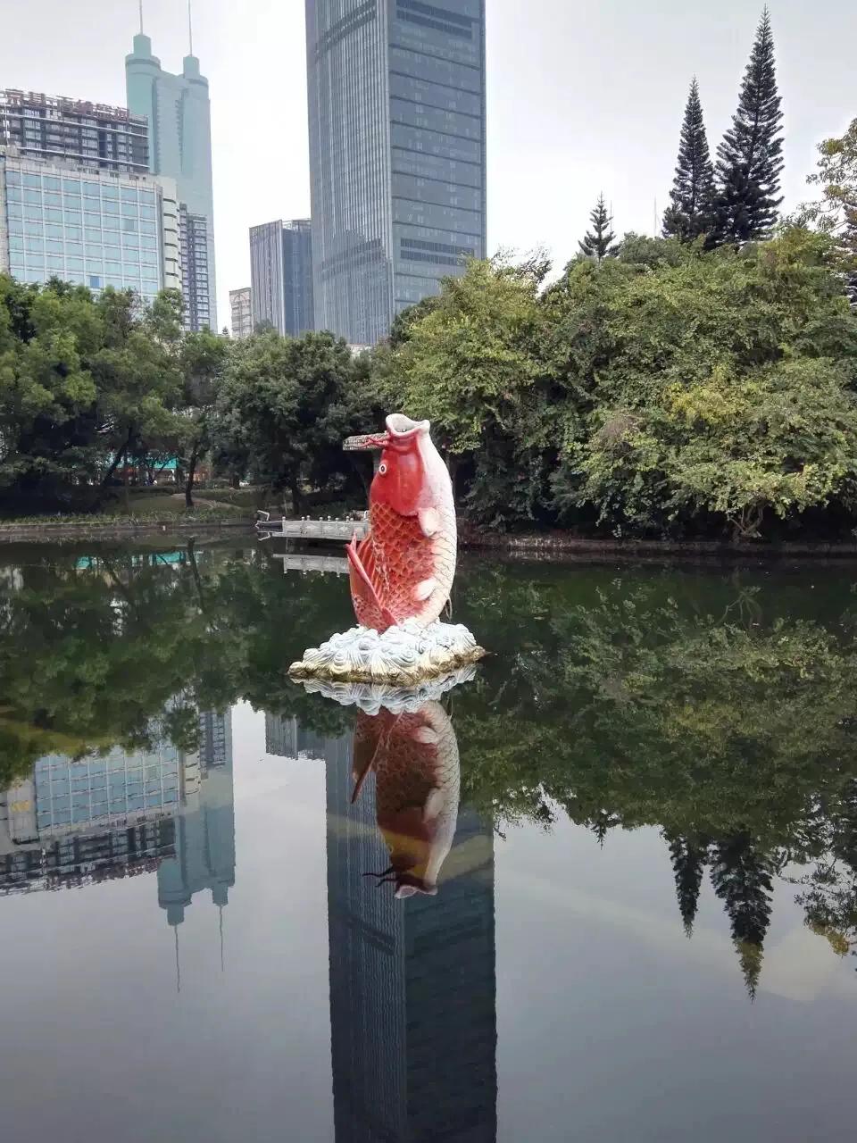 深圳美景荔枝公园,荔枝公园位于福田和罗湖交汇处