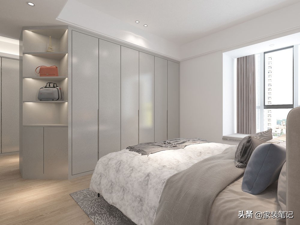 长沙现代轻奢装修风格130平高级感,90后小夫妻花8万元装修的现代风格