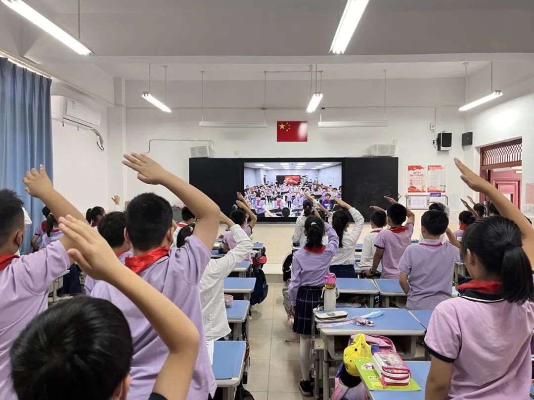 喜迎二十大奋进新征程少儿视频,郑州中原区建设路小学