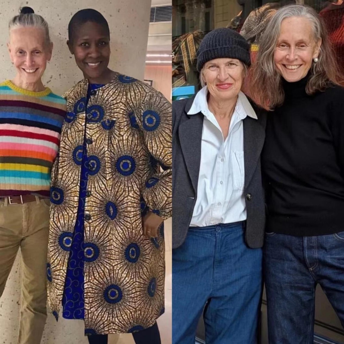 被时尚老奶奶惊艳,中国时髦奶奶惊艳巴黎