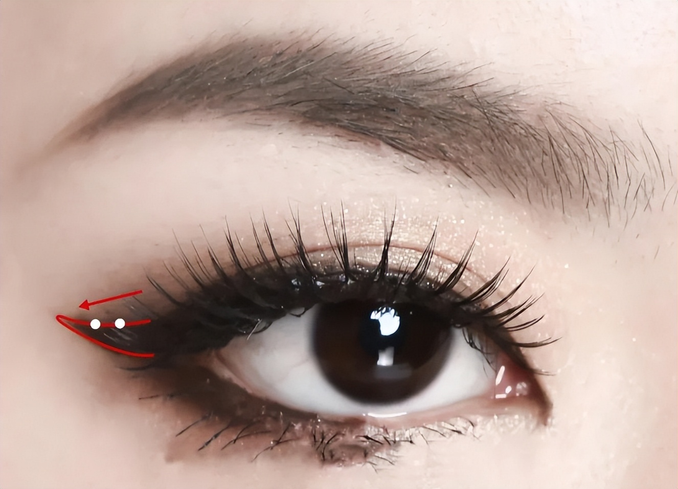 保姆级眼线画法简单易学适合新手,眼线怎么画保姆级教程