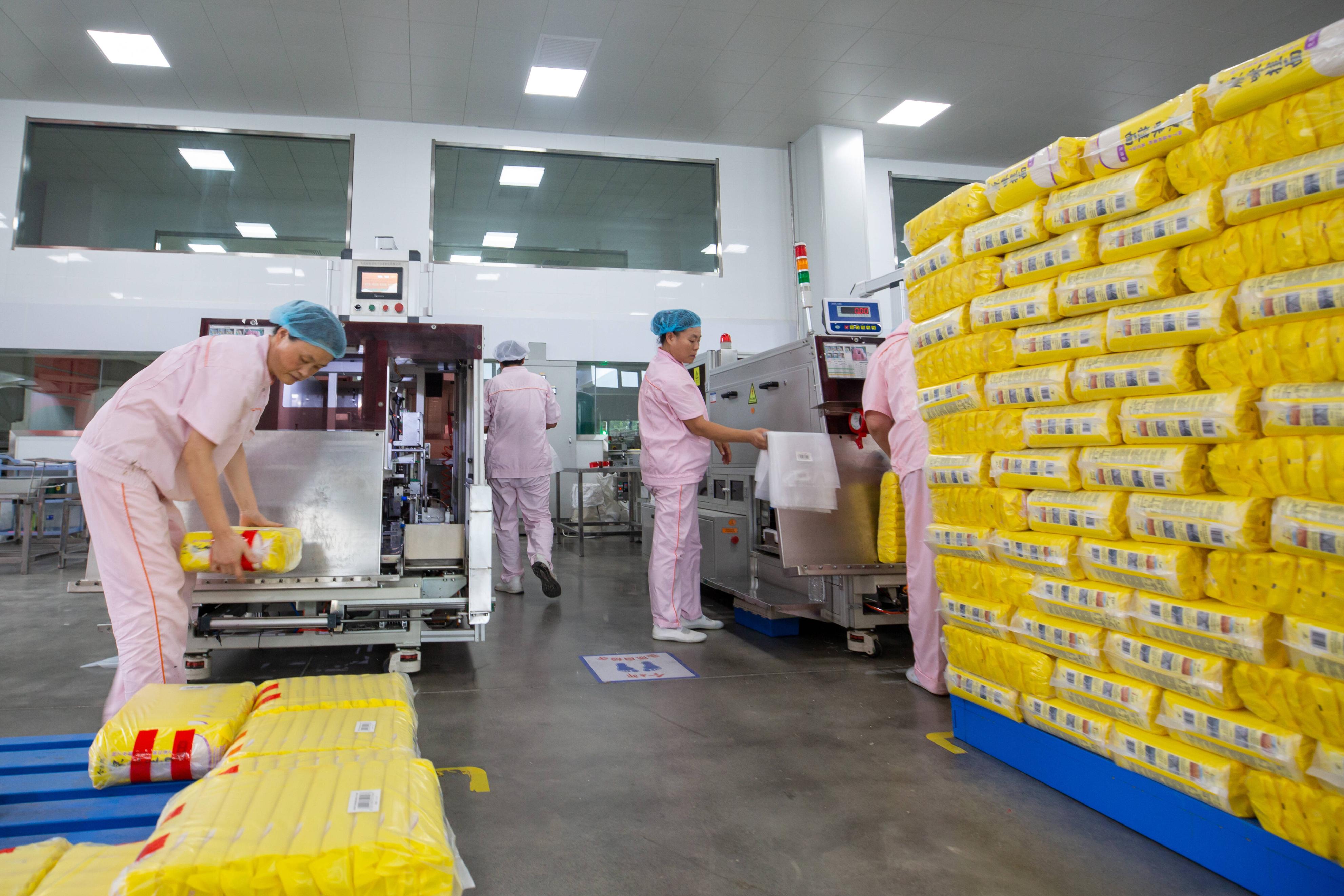 年产27万吨！今麦郎智能化挂面高速生产线项目正式投产……