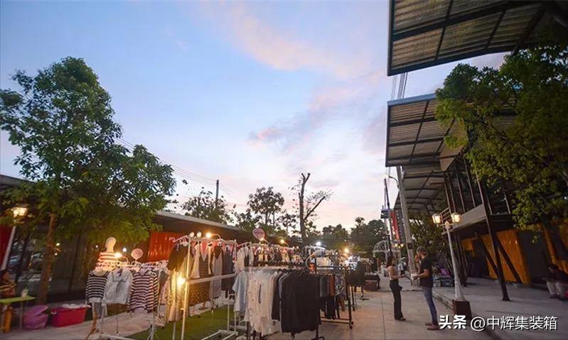 集装箱地摊集市,集装箱市集深圳