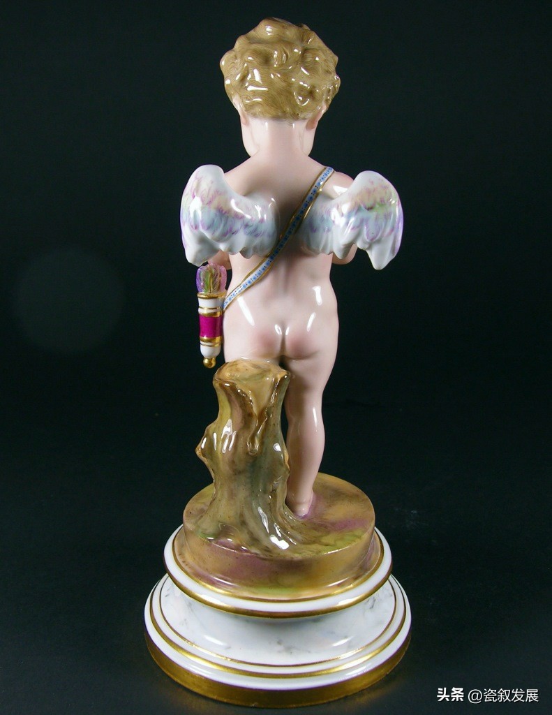 欧洲瓷器之祖-梅森Meissen制瓷厂-爱神丘比特“爱”主题瓷塑(2)
