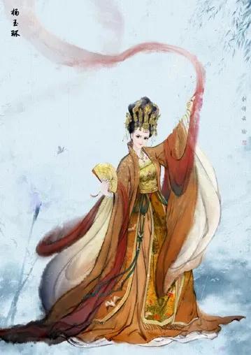 西施貂蝉王昭君杨玉环四大美人,四大美人之一杨玉环是怎么死的