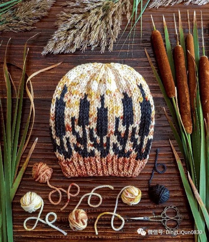 针织帽子设计手稿,针织帽款式设计图