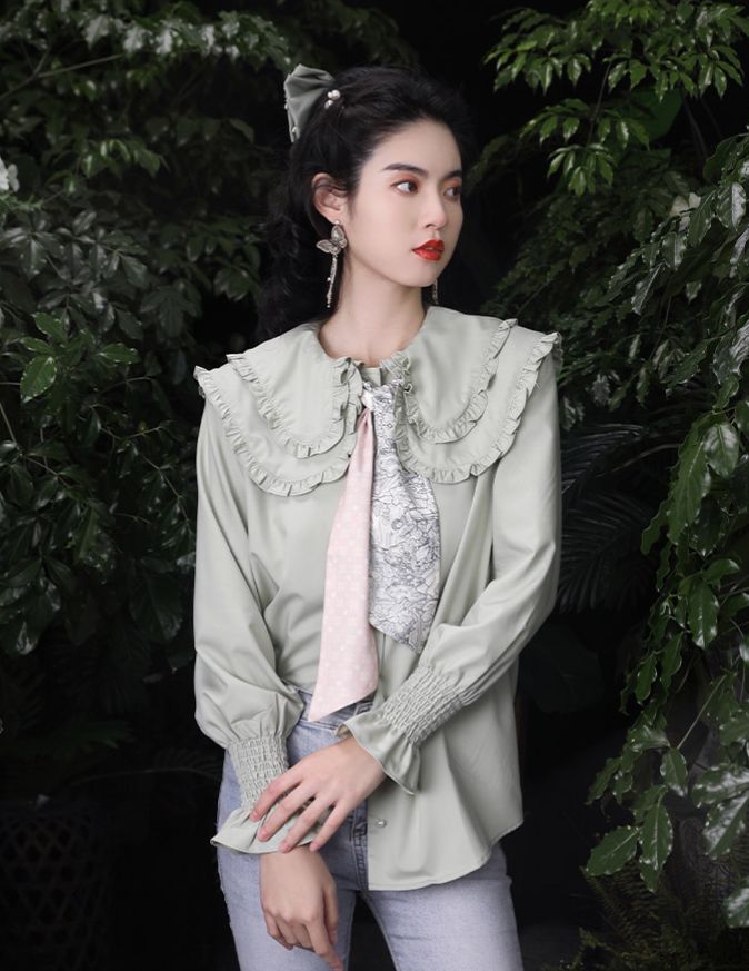 衬衫除了基础款还有啥,一字领衬衫搭什么裙子好看