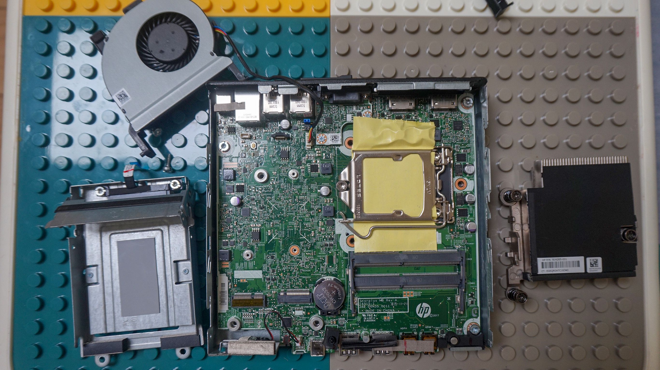 500元整套搞定——HP800G3DM1L小主机安装记录