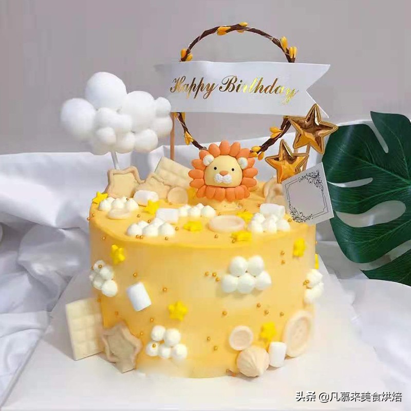 六一儿童节透明蛋糕盒子,六一儿童节蛋糕礼物