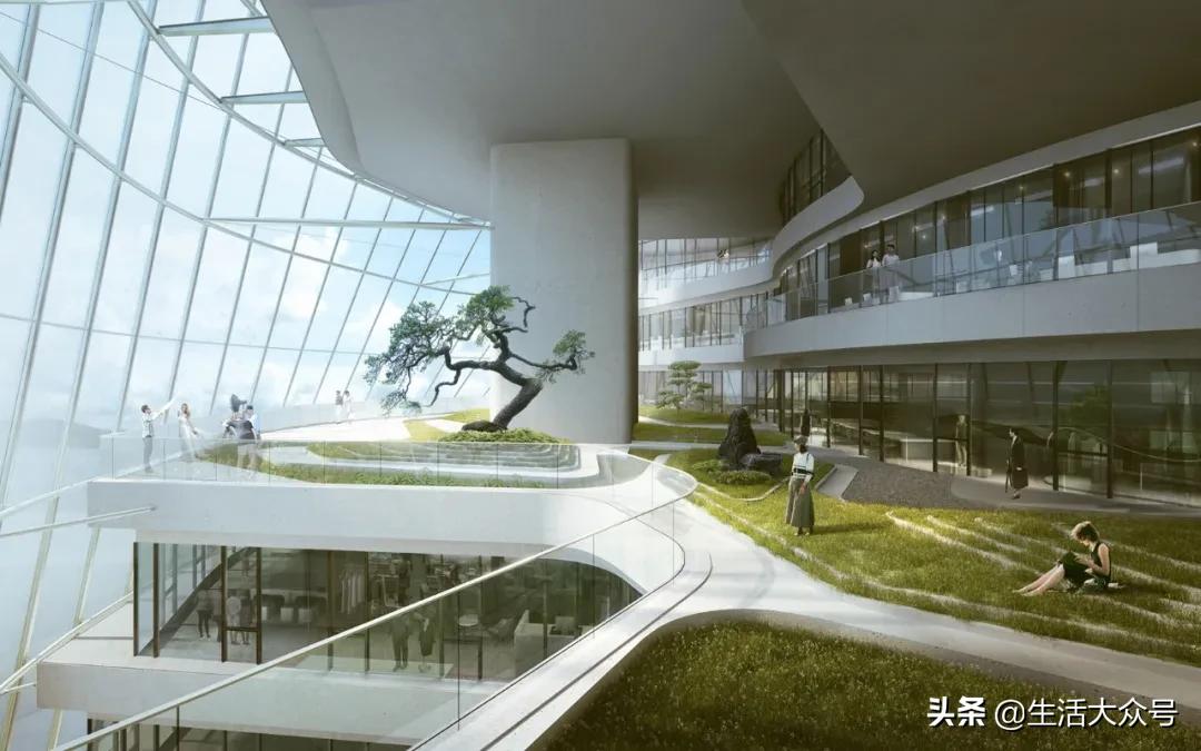 膜结构外立面,建筑工程膜结构