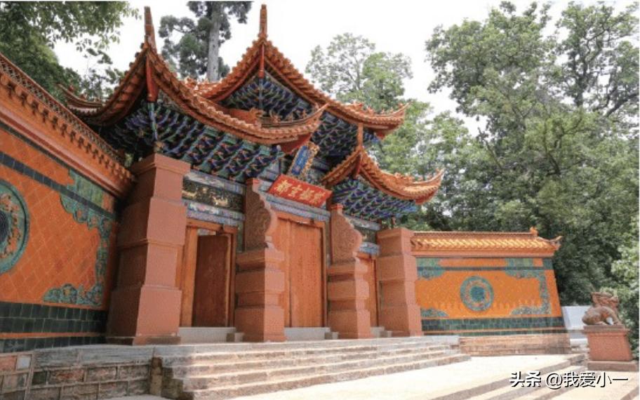 云南昆明古建筑群图,云南省昆明市官渡古镇古建筑