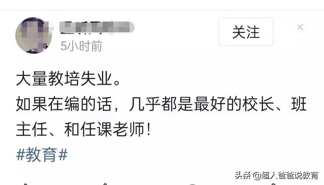 在编老师和做培训老师哪个好,当培训机构老师好还是编制老师好