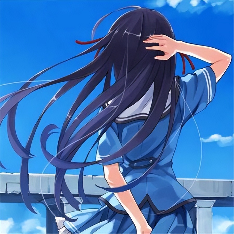 背影图片忧伤唯美卡通,卡通唯美伤感背影图片