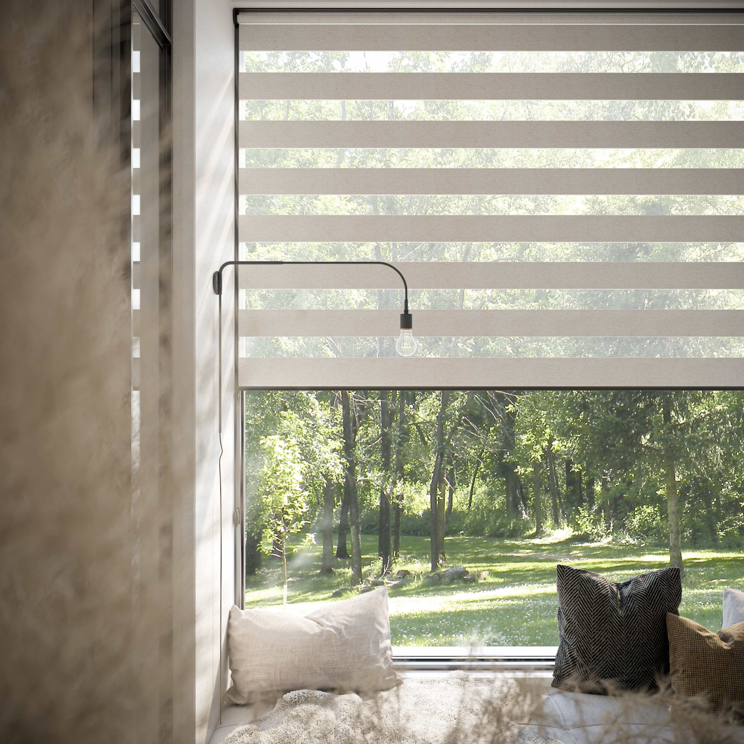 垂丝柔纱百叶帘,美丽的纱帘