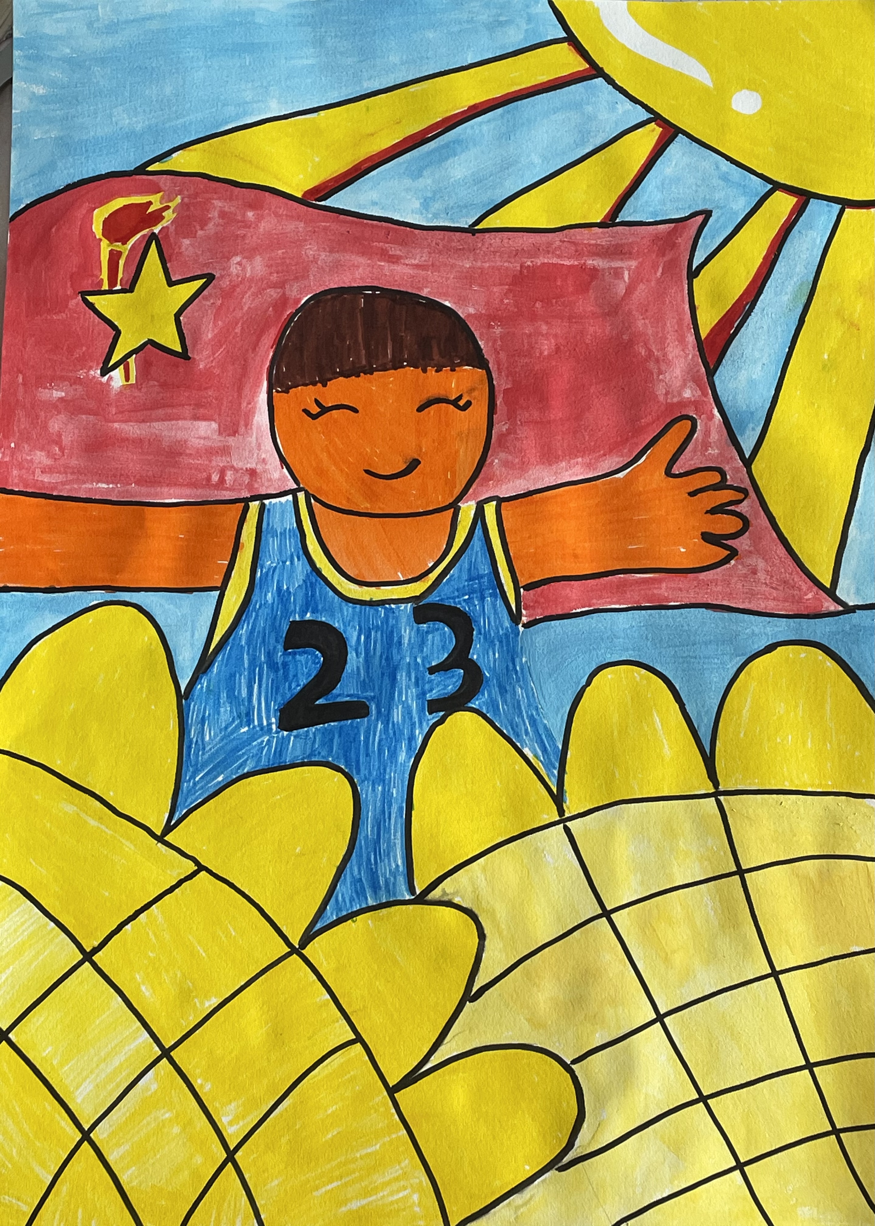 建党100周年绘画比赛桂林,建党100周年主题绘画青春同行