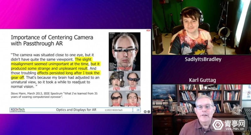 KarlGuttag：AR眼镜应根据用途来设计，VST并未解决技术难题