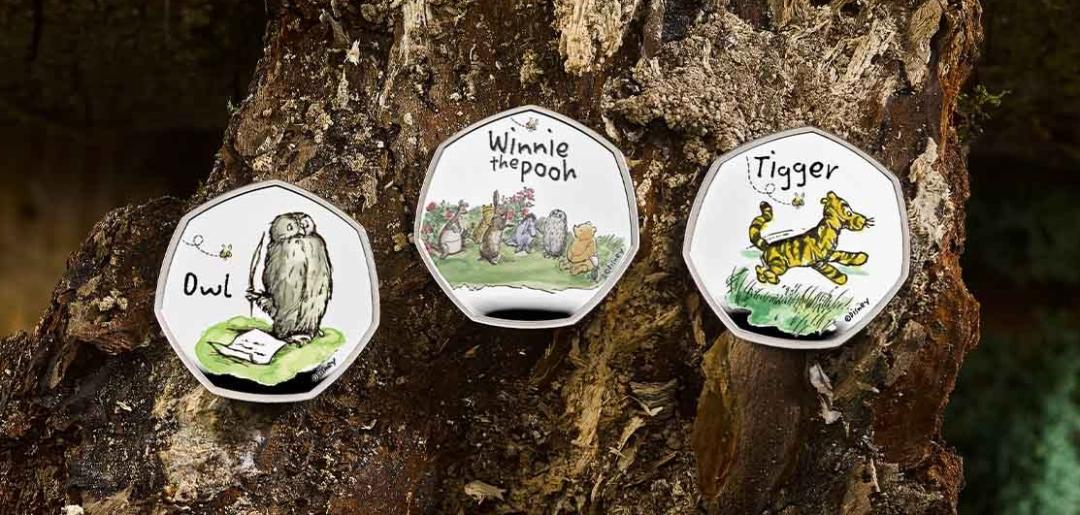 「英国」超可爱的小熊维尼系列钱币赏析