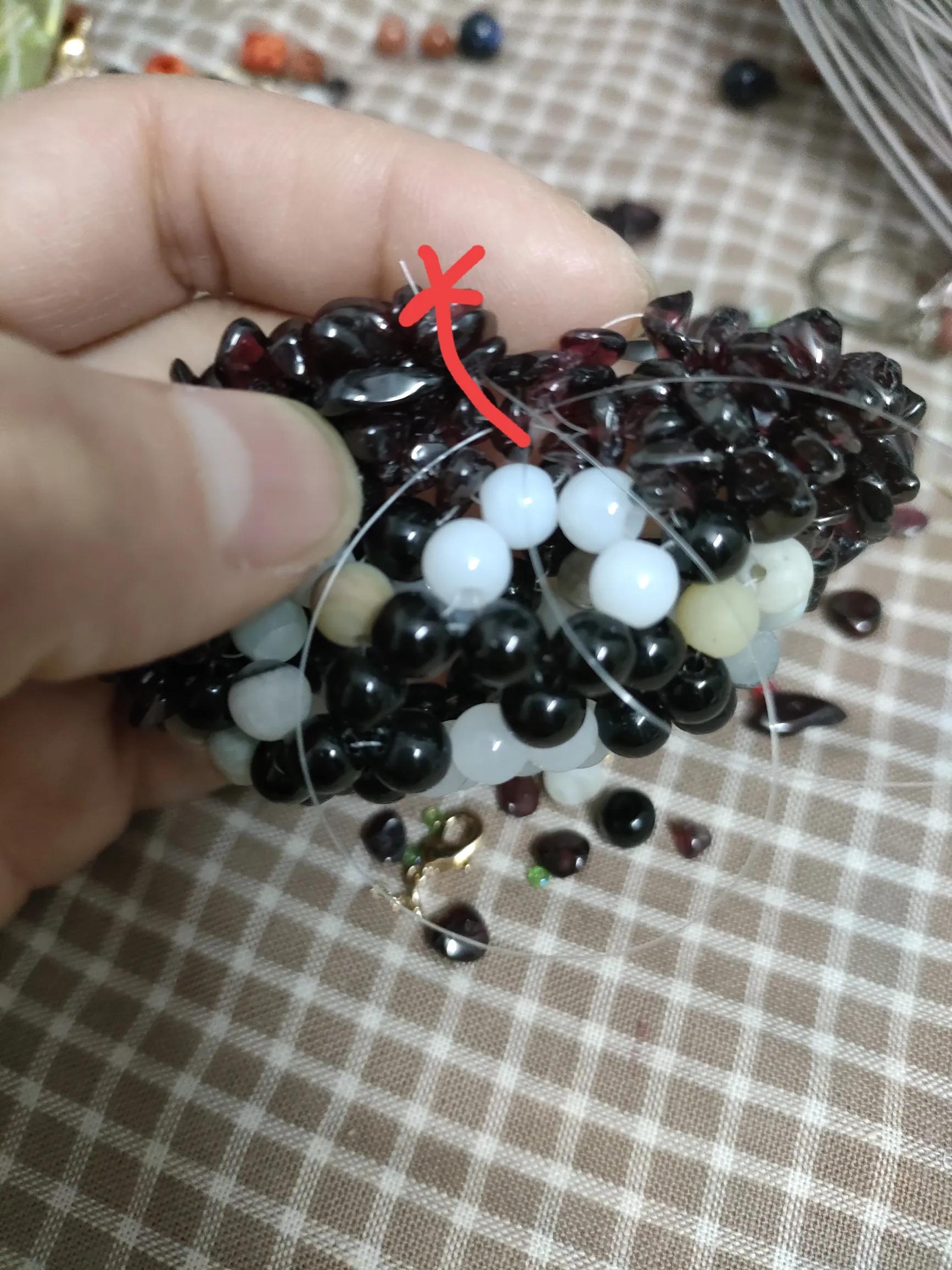 手工串珠花瓶串花视频,手工串珠花瓶