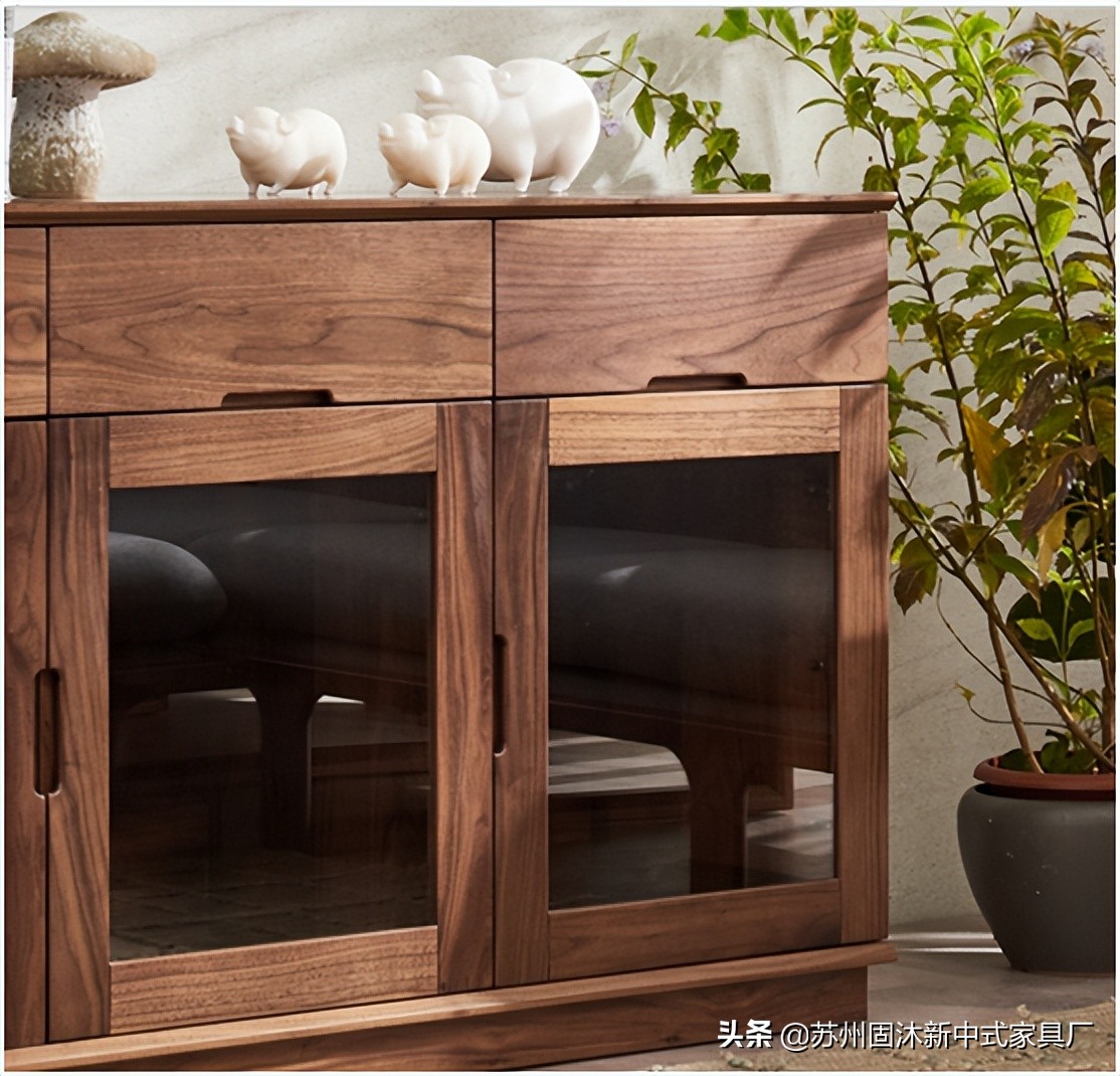 全屋实木家具新中式,新中式含蓄秀美韵味十足