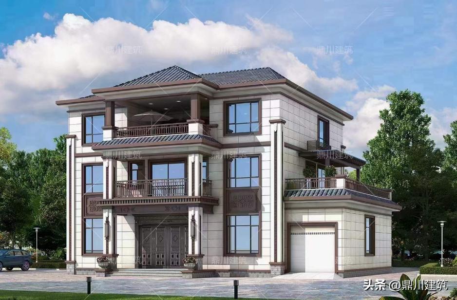 最豪华的农村别墅,农村高端豪华四层别墅真土豪