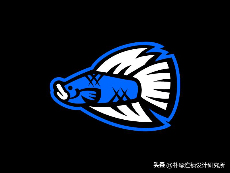 鱼创意logo设计免费,餐饮logo鱼免费设计