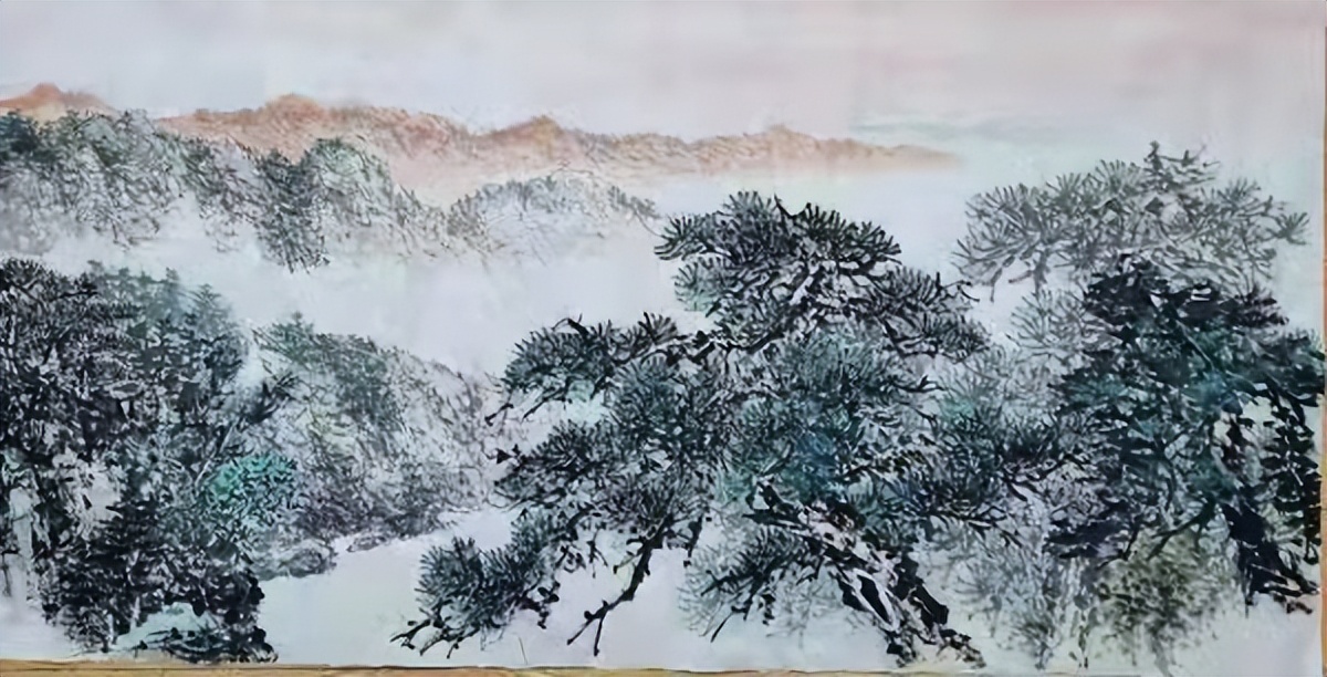 恢弘雄美，流动的乐章|记杰出山水画大师—王崇钢