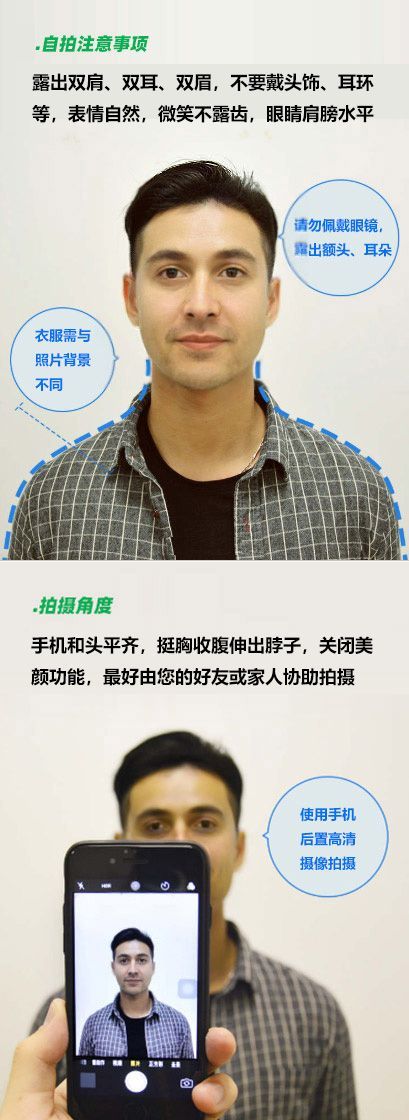 德国签证照片拍摄要求,德国签证照片尺寸不一样