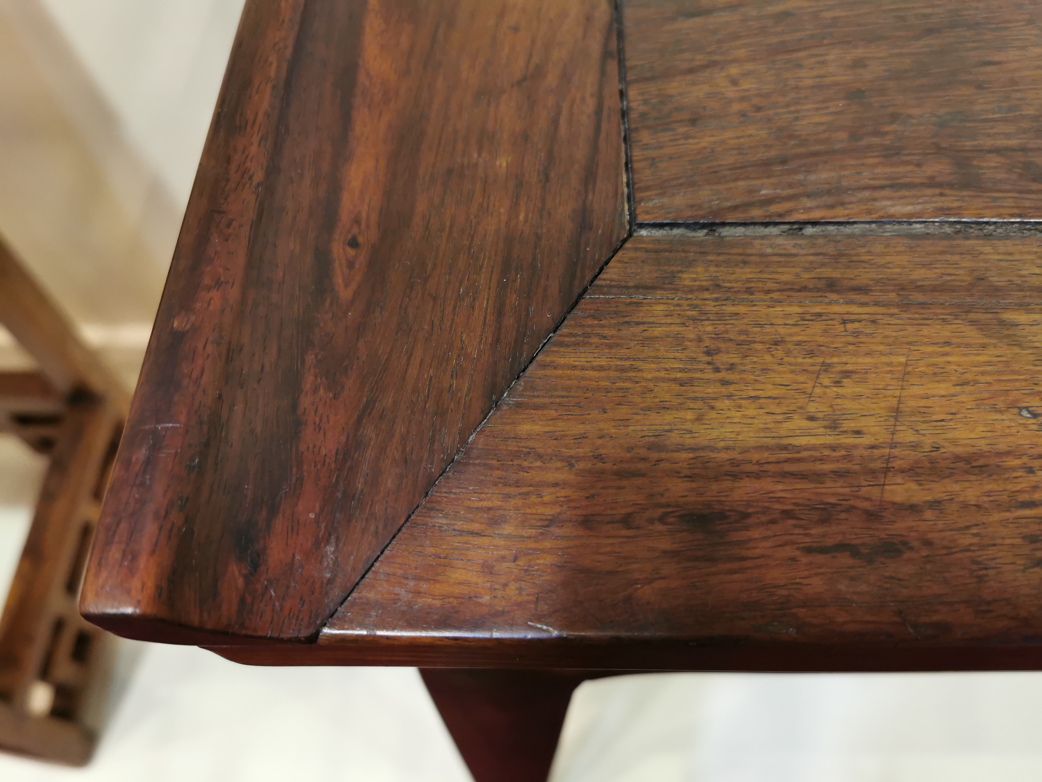 明代旧麒麟纹黄花梨交椅清理方法,黄花梨表面清理