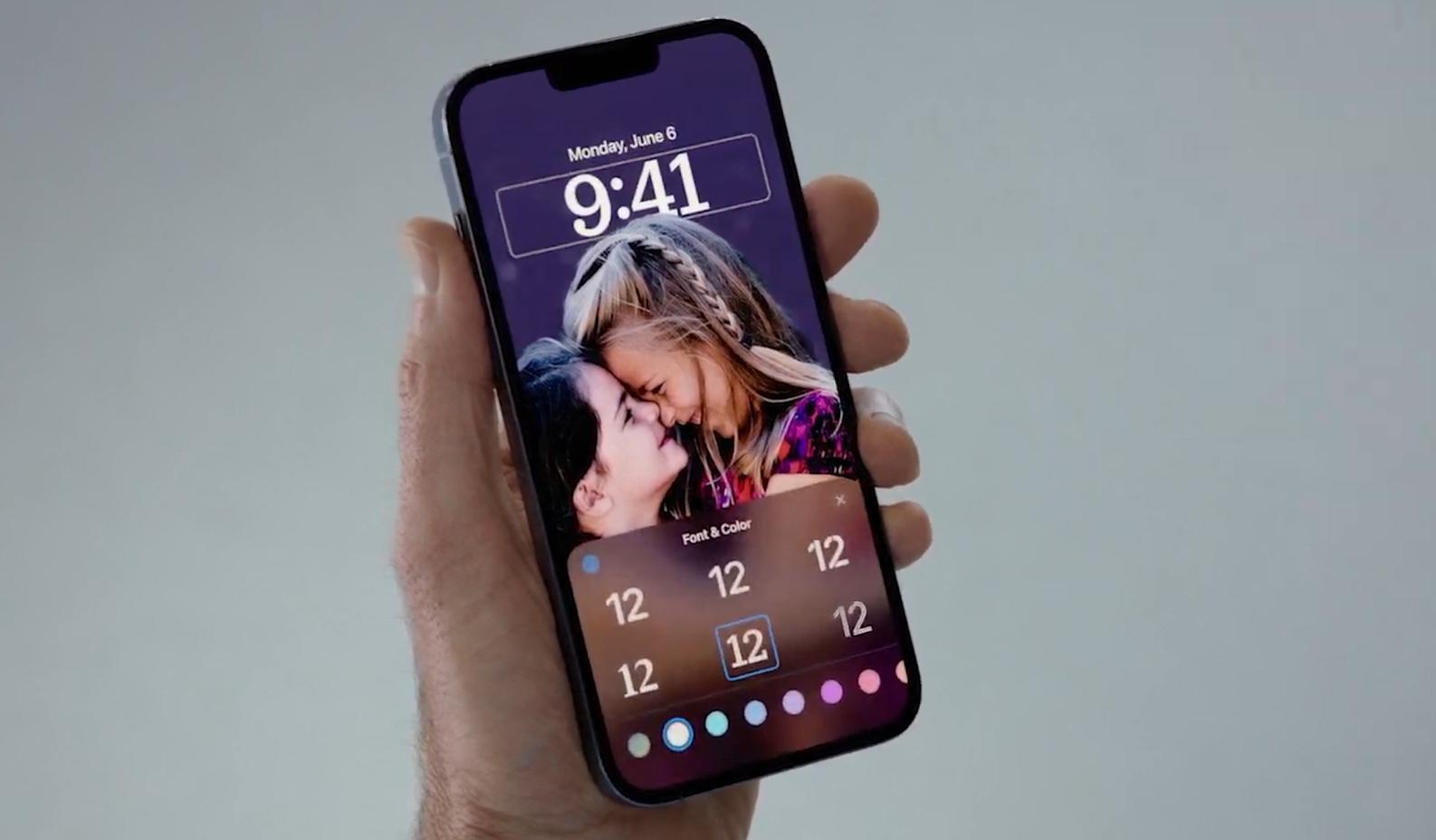 ios16更新锁屏功能可添加小组件,ios16新功能息屏显示支持的机型