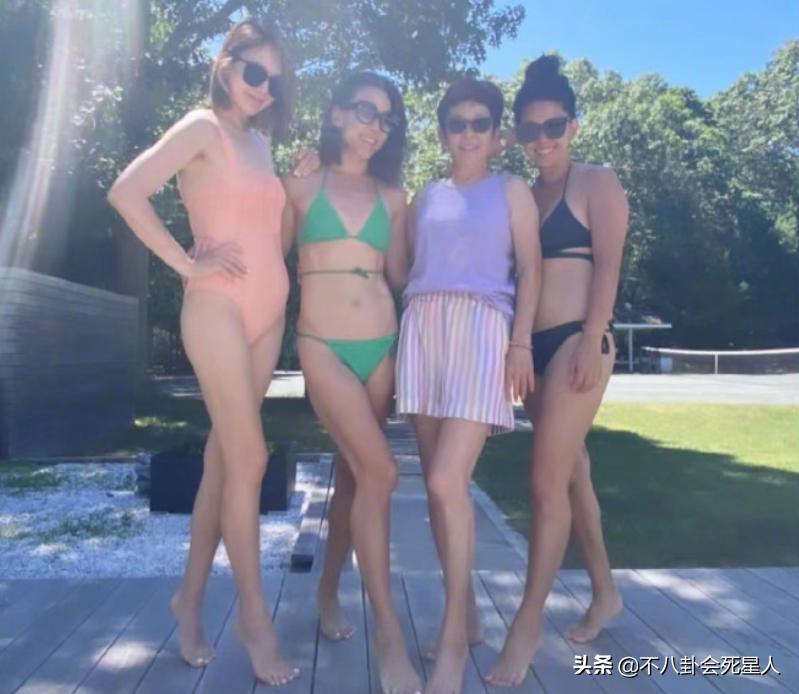 最美港星李嘉欣温碧霞,李嘉欣华裔小姐泳装秀