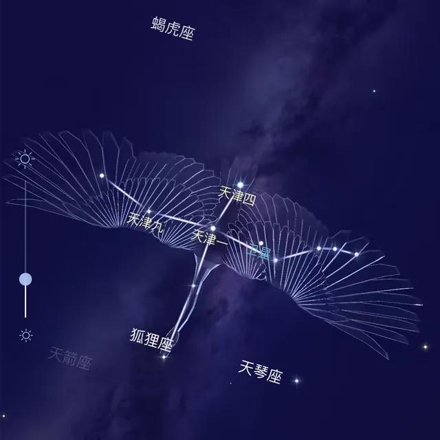 冬季大三角星空图,天文星图高清大图