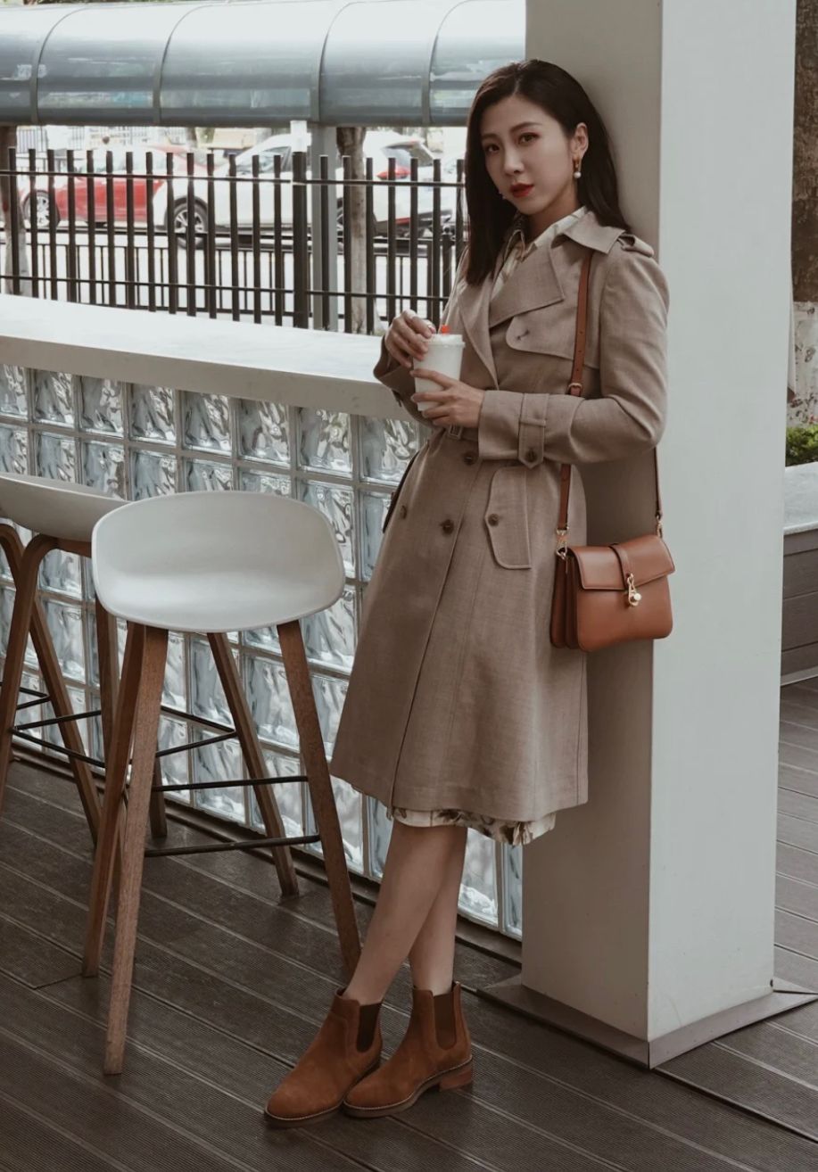 秋冬必备的切尔西靴,英伦风平底切尔西靴