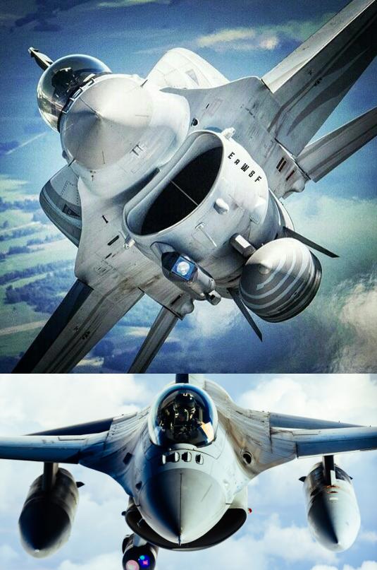 F-22早期的四个变体，每种都很前卫！X-44的设计与六代机极为相似