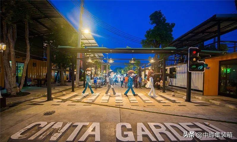 集装箱地摊集市,集装箱市集深圳