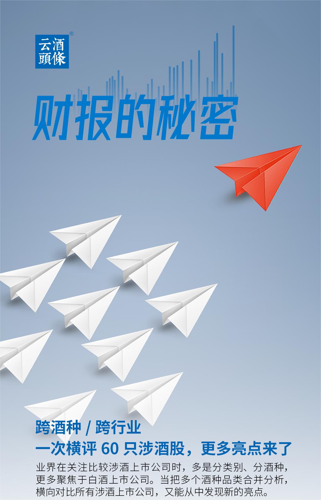 跨酒种/跨行业，一次横评60只涉酒股，更多亮点来了