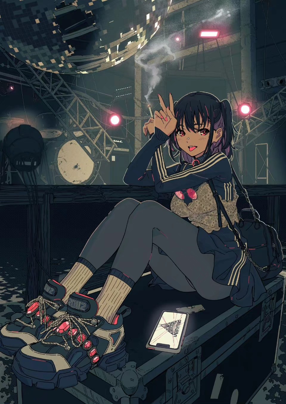 「恋鞋狂魔」给所有可爱少女「穿上潮鞋」｜画师岩崎将大作品欣赏