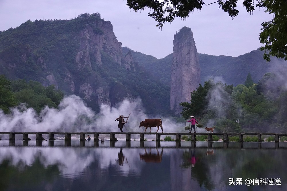 浙江丽水缙云仙都风景美如水墨画,浙江丽水仙都美景堪比仙境