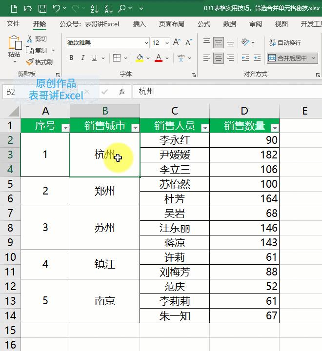表格的筛选功能怎么用视频教程,表格操作技巧筛选同类项