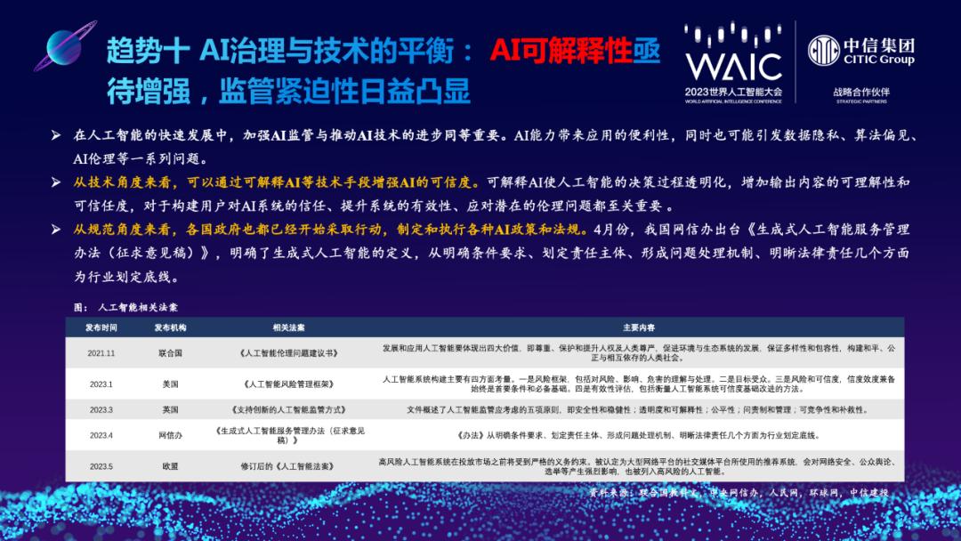 中信智库武超则：人工智能有十大发展趋势涵盖技术、应用及安全