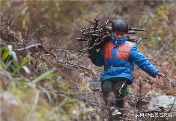 割柴总是这样，饱的时候赶路，饿的时候也得负重前行