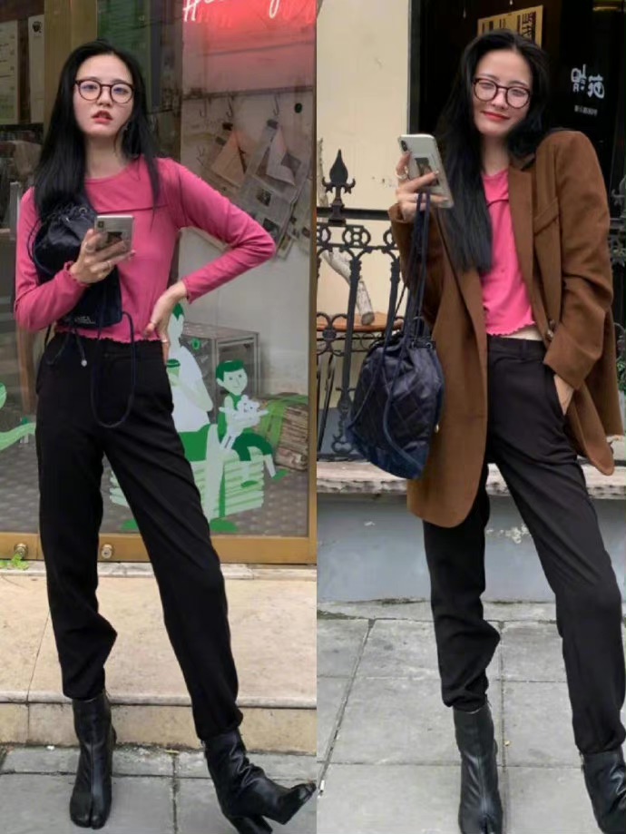 新款韩系穿搭让你一个礼拜不重样,韩系宽松冬季穿搭