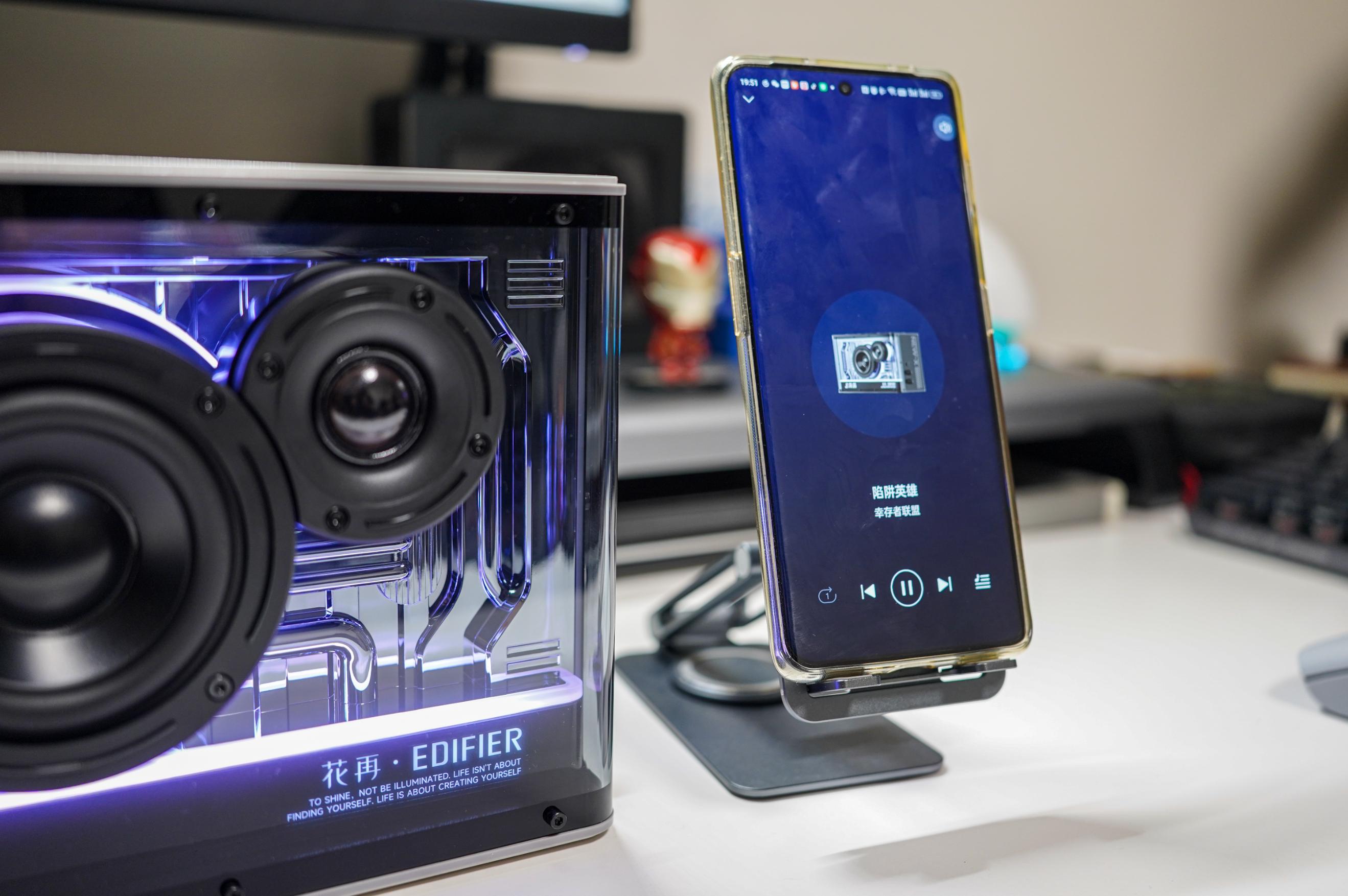 漫步者音箱new-x效果,蓝牙音箱氛围灯漫步者