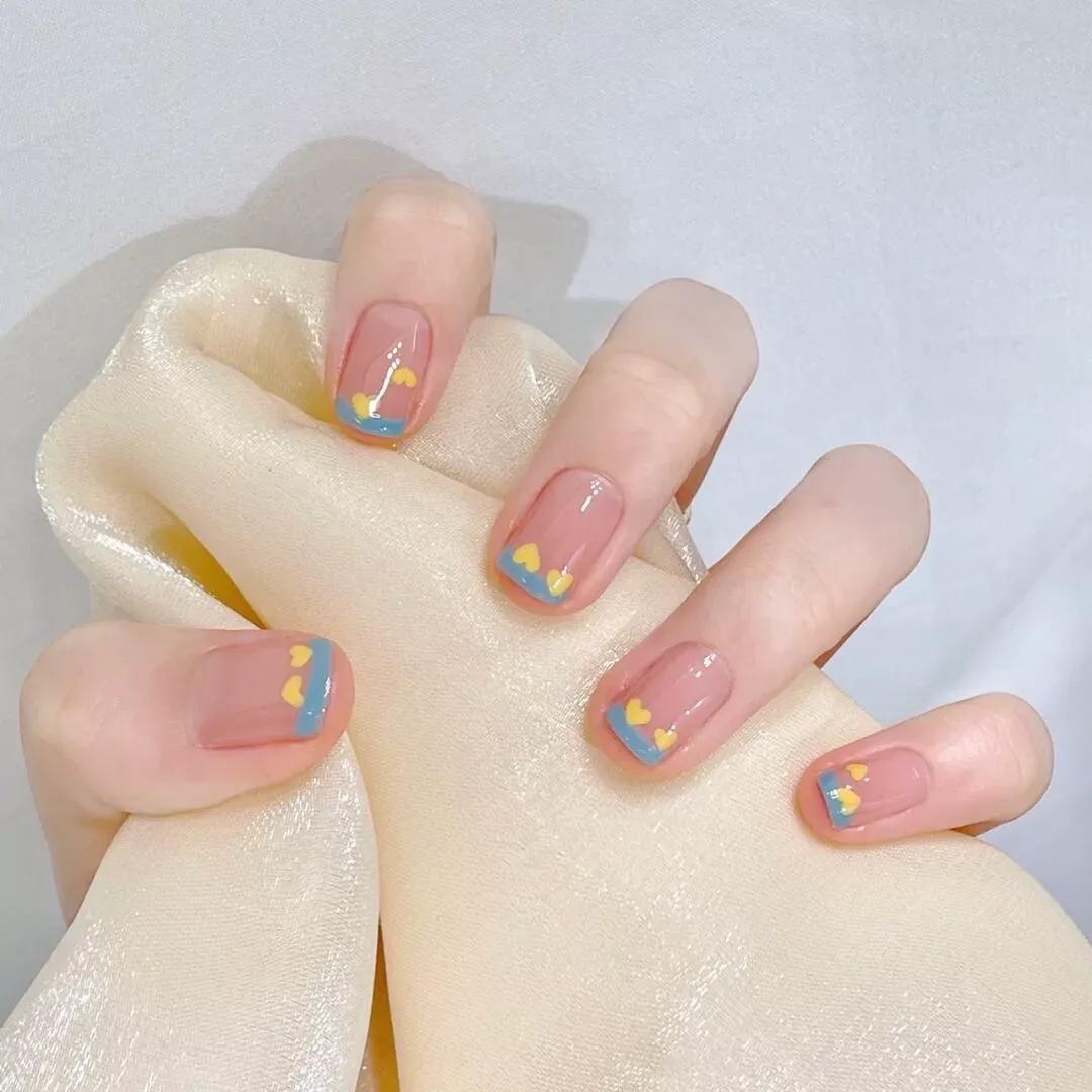 美甲图片好看又简单显白,美甲图片纯色显白简单又好看