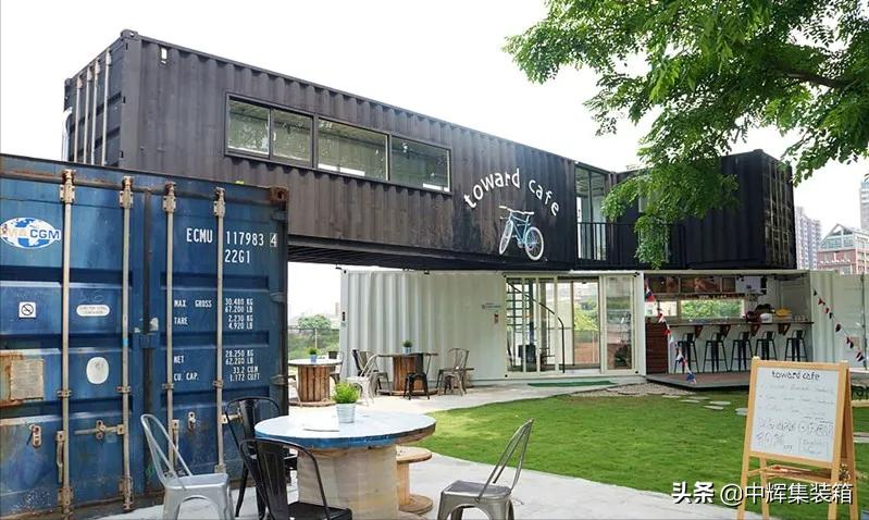 餐厅集装箱布局,集装箱餐饮外观