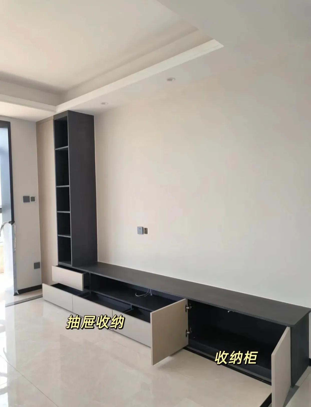 悬空电视柜和放地上的哪个更实用,地面电视柜和悬空电视柜